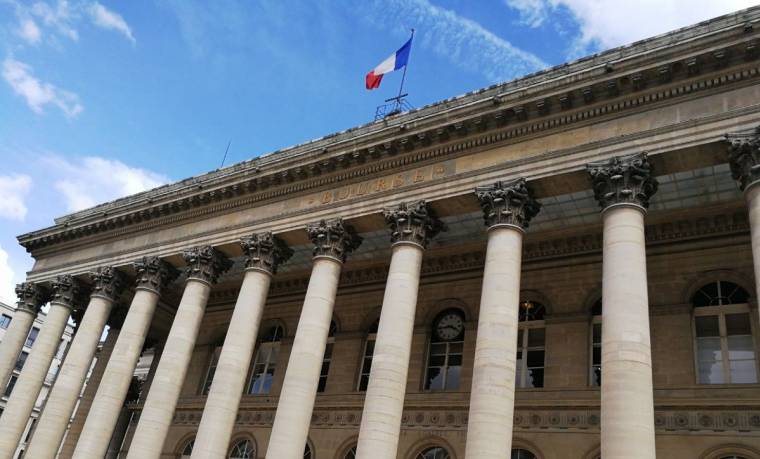Le Palais Brongniart, ancien siège de la Bourse de Paris. (Crédit photo :  L. Grassin)